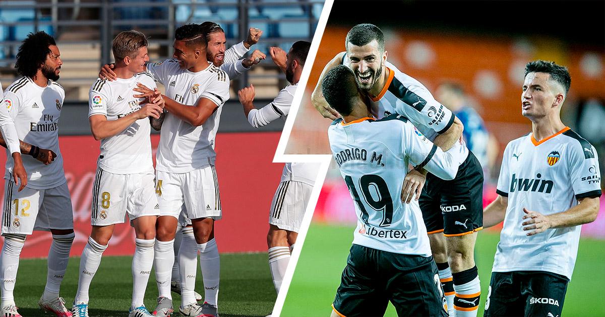 Real Madrid vs. Valencia EN VIVO: horario y canales del partido por