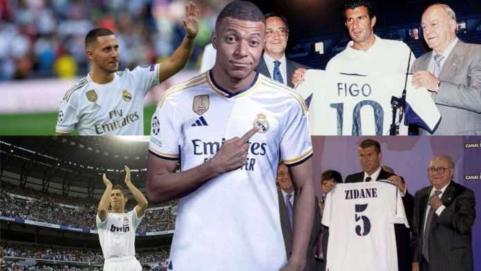 Los 10 fichajes más caros de la historia del Real Madrid: Mbappé ni aparece