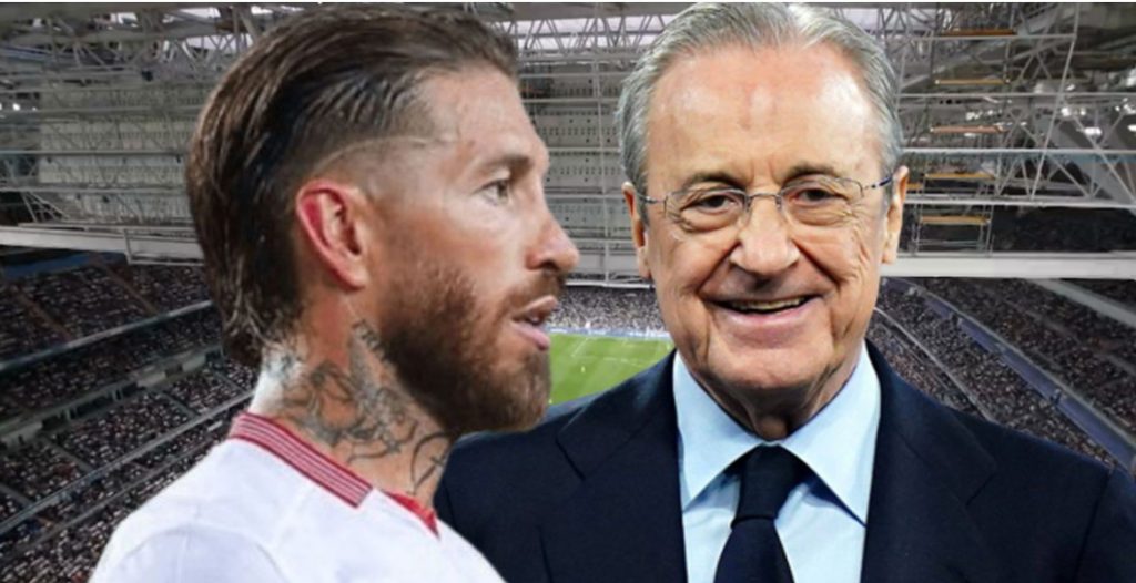 Sergio Ramos y Florentino
