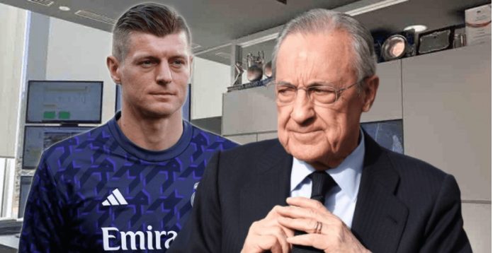 Florentino Pérez y Toni Kroos