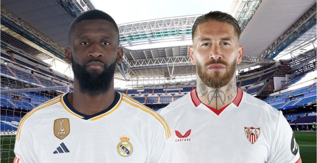 Antonio Rüdiger y Sergio Ramos