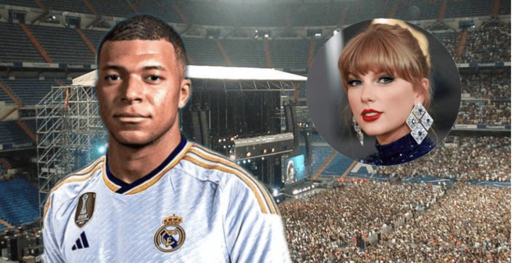 Taylor Swift podría 'presentar' a Mbappé en el Santiago Bernabéu