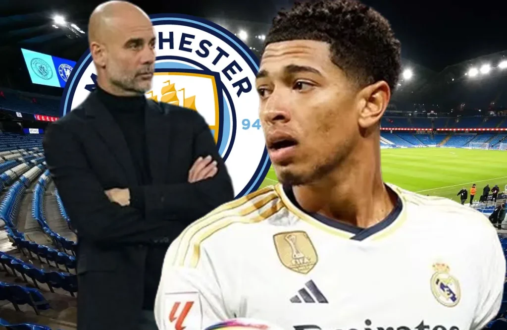 Pep Guardiola y Bellingham