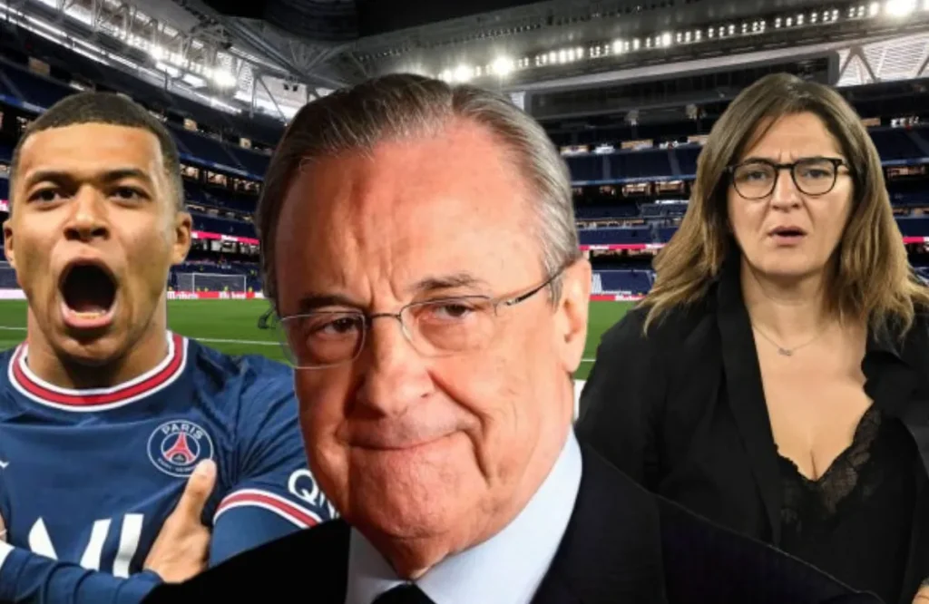 Fayza Lamari, Kylian Mbappé y Florentino.