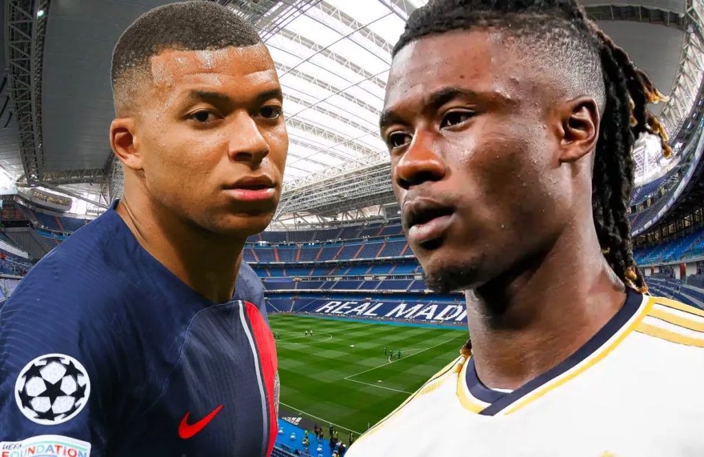 Kylian Mbappé y Eduardo Camavinga
