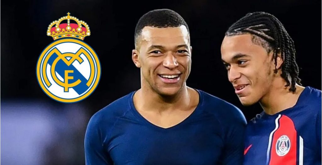 Kylian Mbappé y Ethan Mbappé