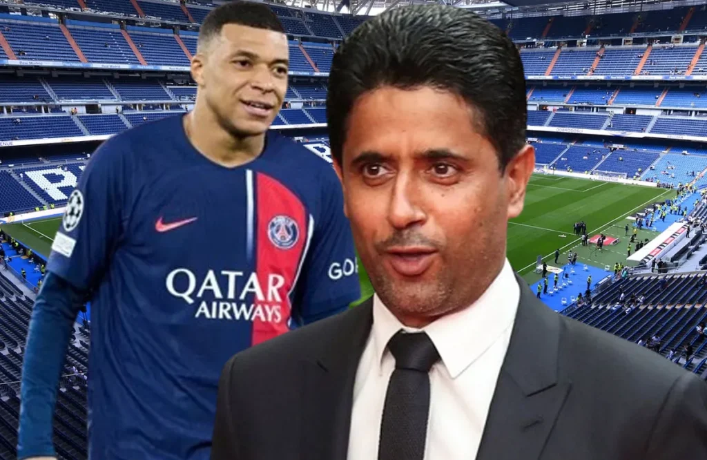 Mbappé y Al Khelaifi