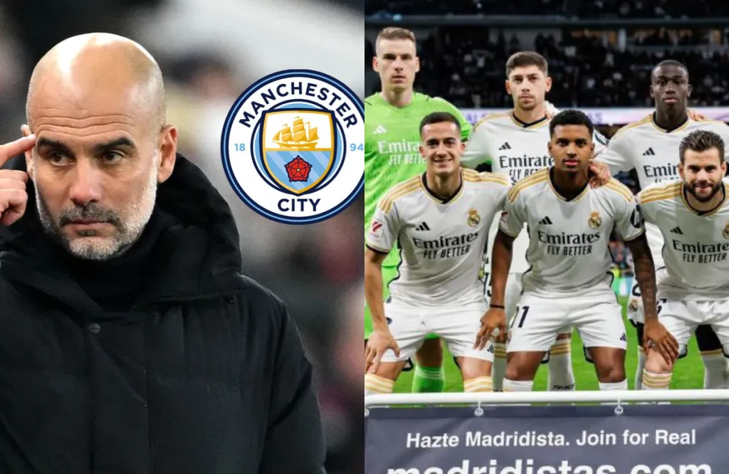 Guardiola y once del Madrid