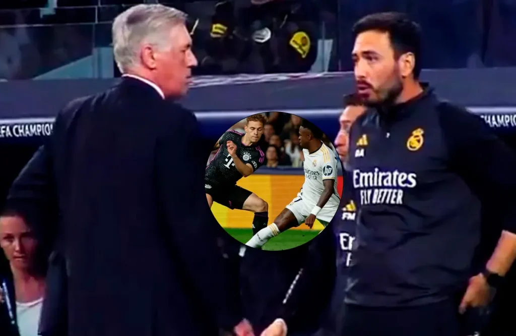Davide y Ancelotti
