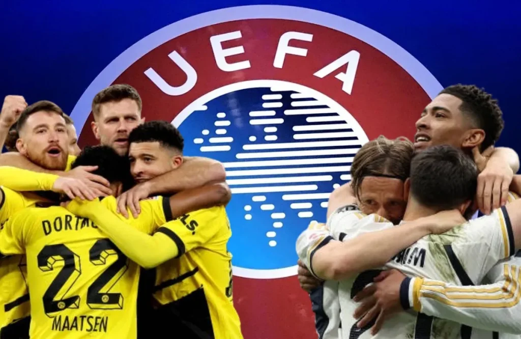 Real Madrid vs. Borussia Dortmund.