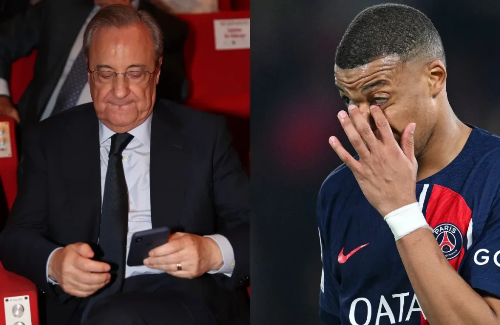 Florentino y Mbappé