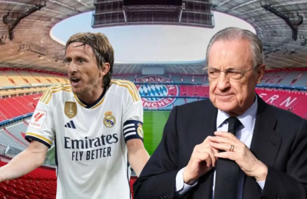 Modric y Florentino