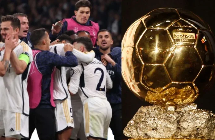 Jugadores del Madrid y el Balón de Oro