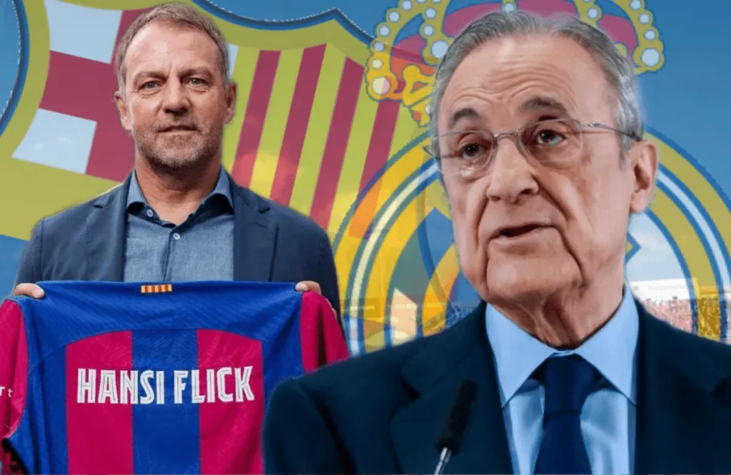 Florentino Pérez, Hansi Flick y Clásico