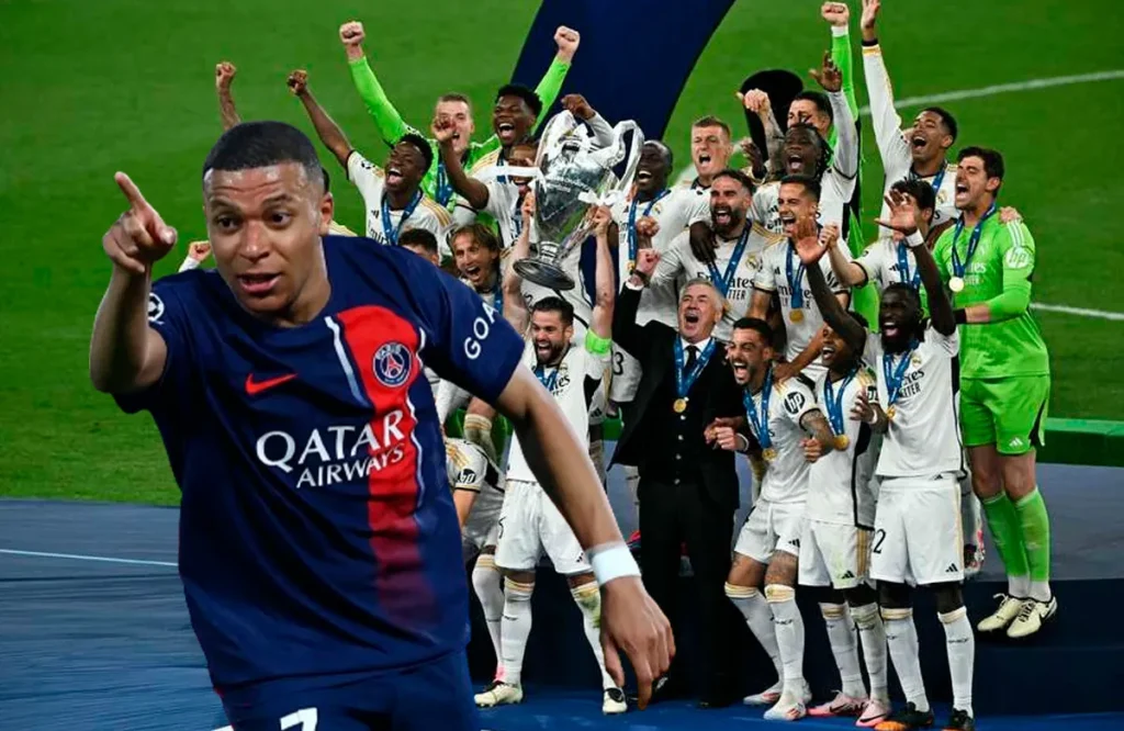 Kylian Mbappé y Real Madrid.