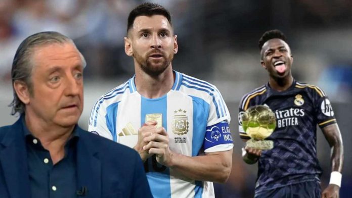 Pedrerol la lía con Vinicius y Messi le responde