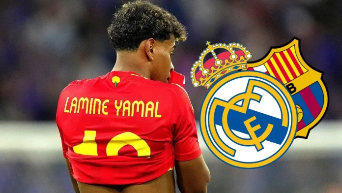 Lamine Yamil, con la Selección española.