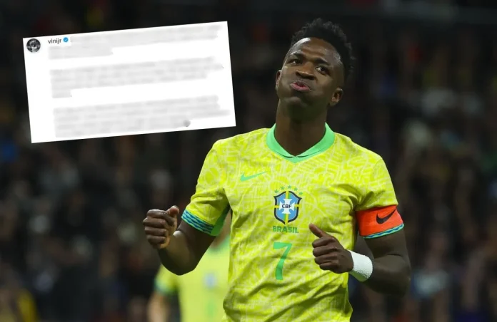 Vinícius envía un mensaje muy directo después de la eliminación de Brasil
