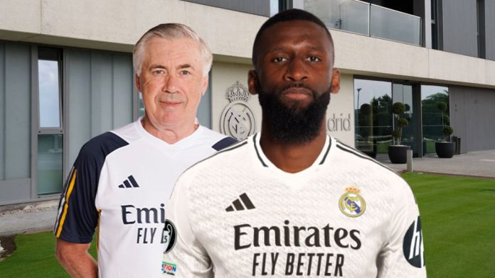 Una zaga de urgencias: Rüdiger dice adiós al once titular, Ancelotti apuesta por los jóvenes