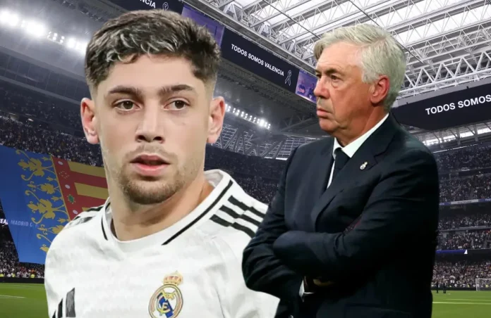 Fede Valverde y Ancelotti