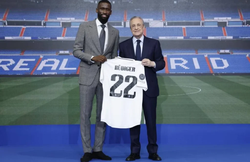 Antonio Rudiger y Florentino Pérez: ¿renovación a la vista?