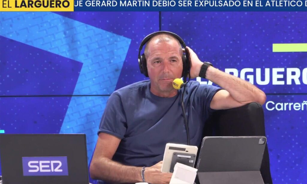 Manu Carreño en El Larguero.