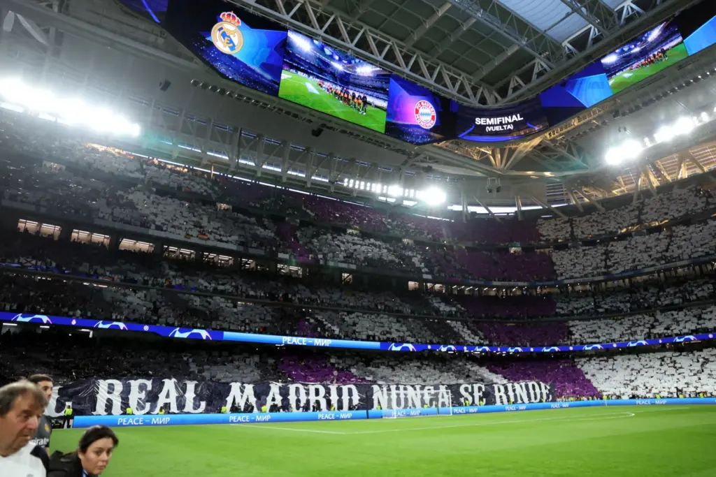 Se filtra el espectacular tifo que prepara el Bernabéu contra el Bayern