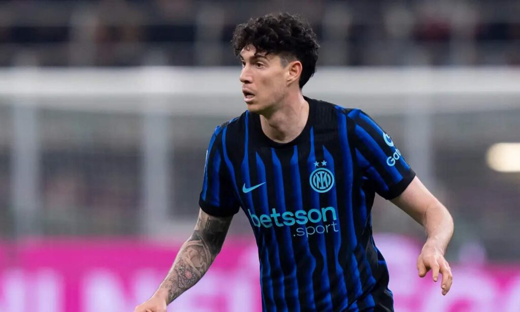 Alessandro Bastoni, en un partido con el Inter de Milán durante esta temporada.