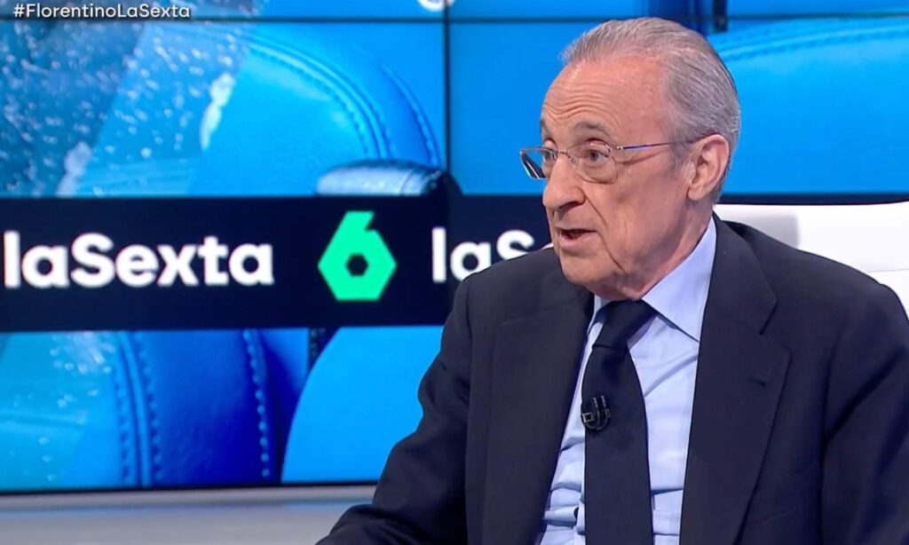 Florentino Pérez ha sido entrevistado en laSexta por el periodista Josep Pedrerol.