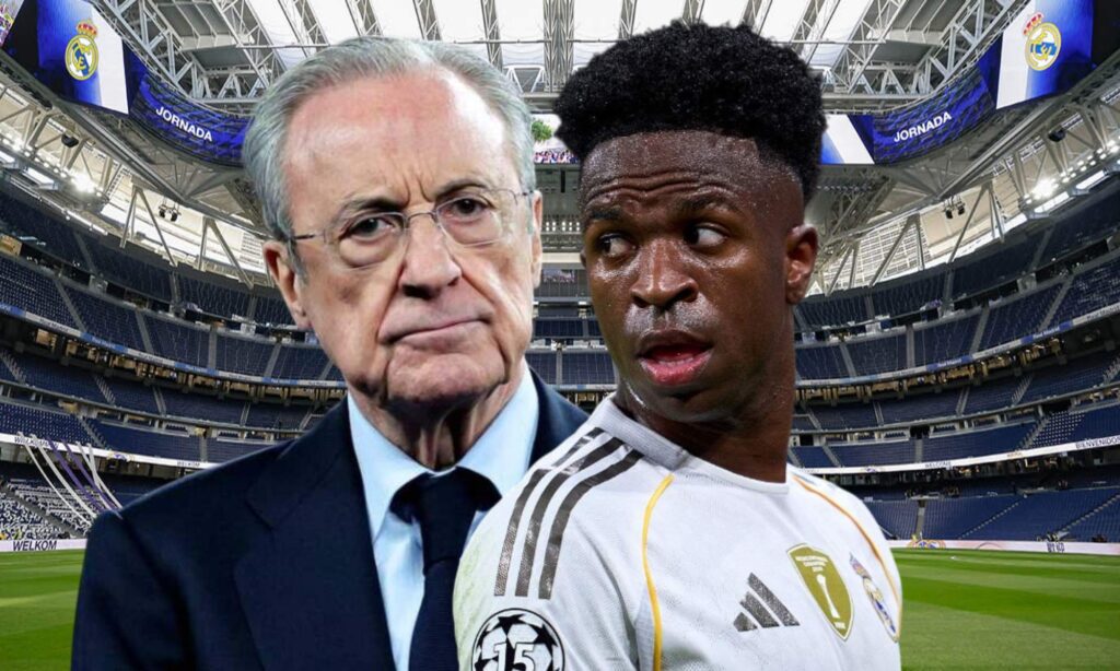 Florentino Pérez le pide a Vinicius que dé un paso al frente