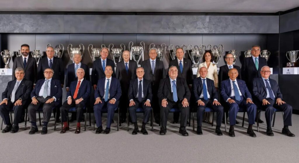 La junta directiva de Florentino en el Real Madrid