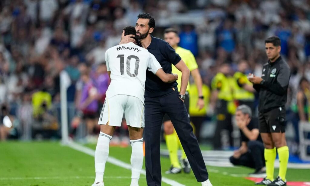 Arbeloa se despide de Mbappé: