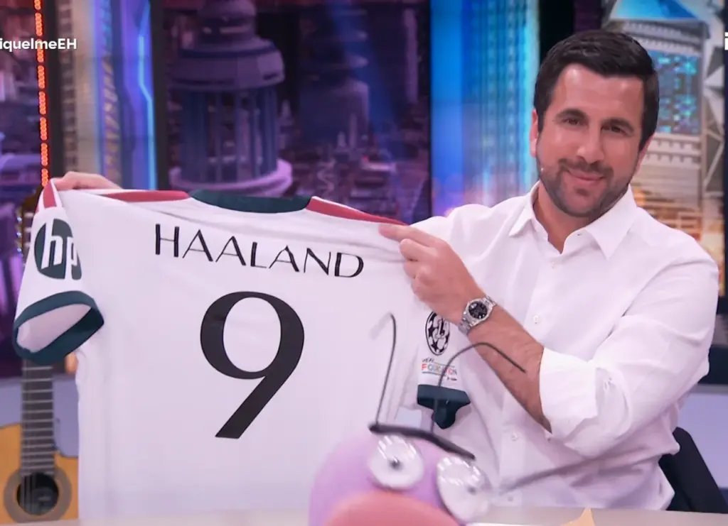 Enrique Riquelme anuncia su fichaje bomba en El Hormiguero: Haaland