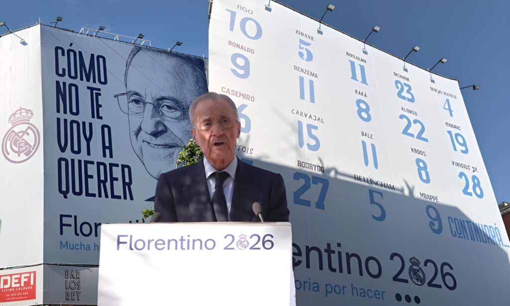 La obra galáctica que trae Florentino Pérez y el 'candidato' de cuyo nombre no quiero acordarme